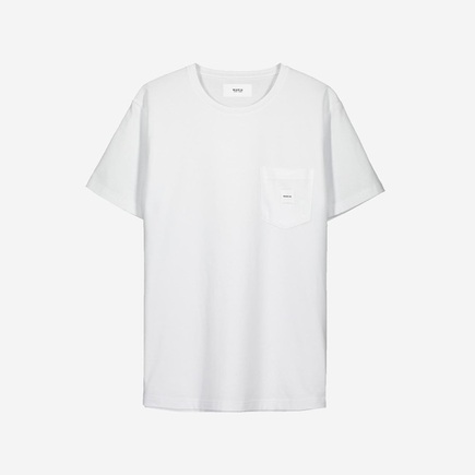 Makia square t-shirt white