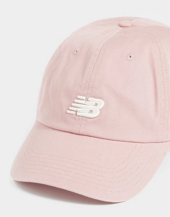 6 panel classic hat orb pink