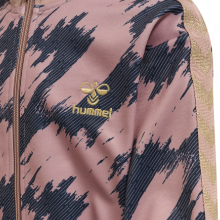 Hummel allison zip jacket woodrose