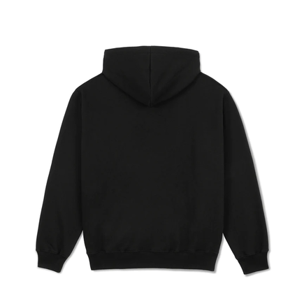 Polar ed hoodie patch black musta