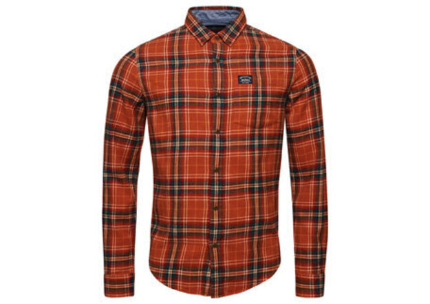 Superdry cotton lumberjack shirt 
