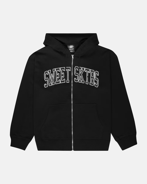 Sweet sktbs sweet zip hoodie team black